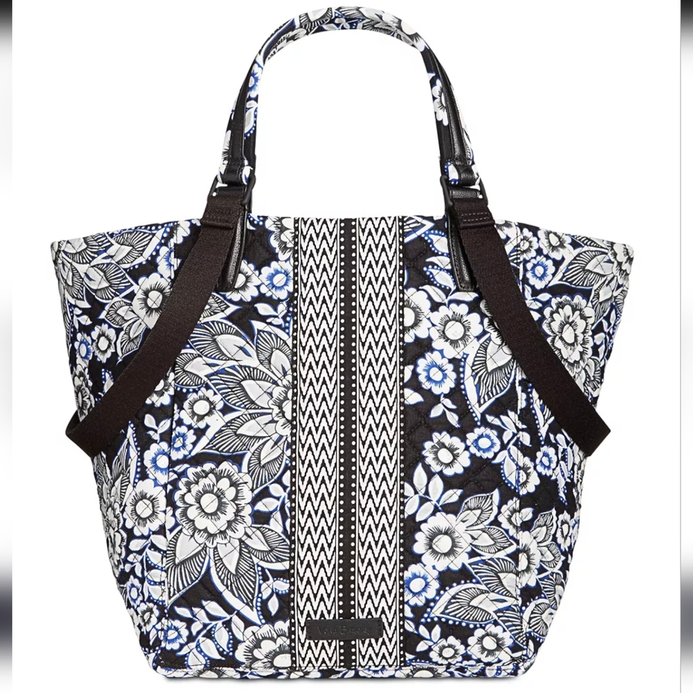 Vera Bradley Change It Up Tote in Snow Lotus